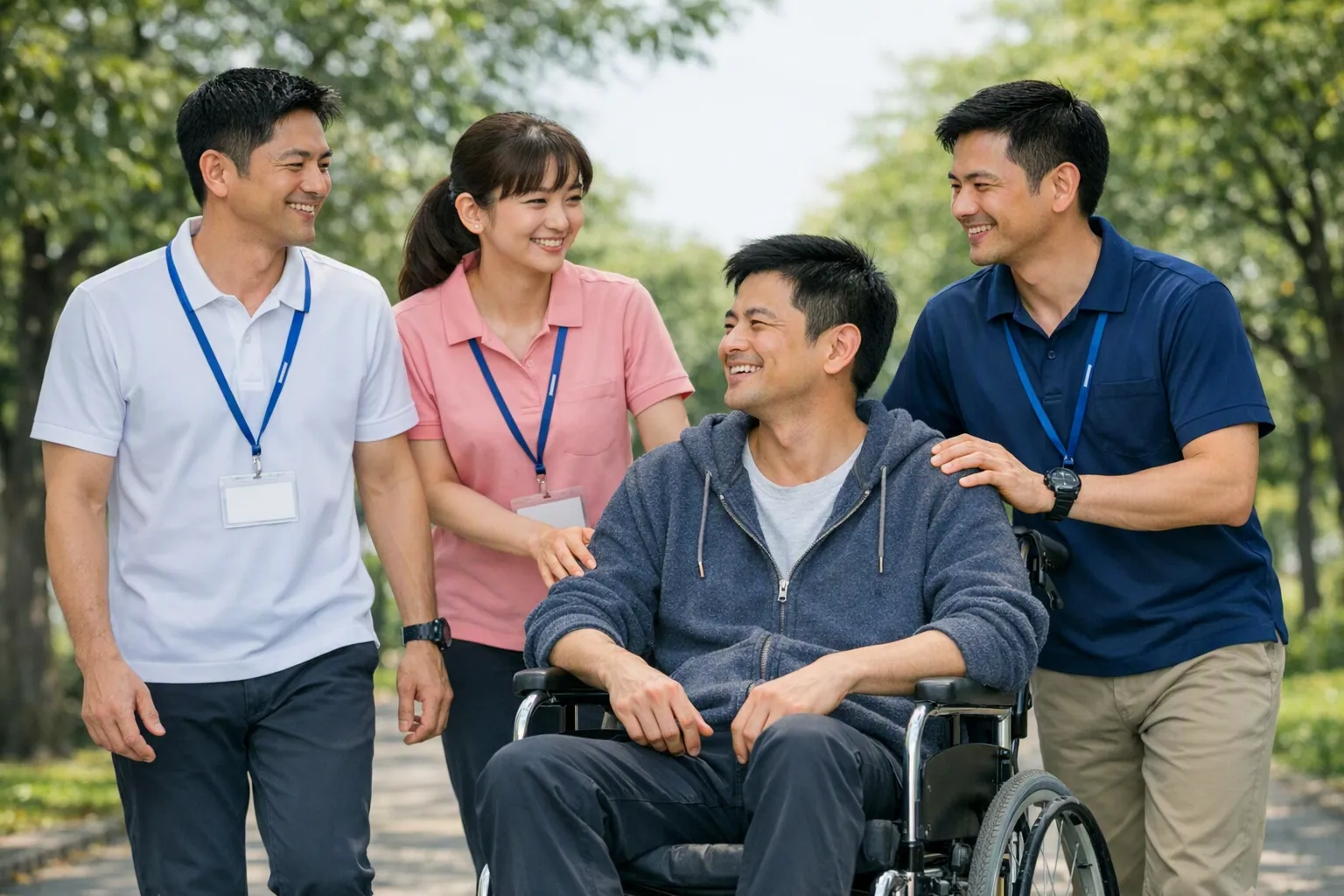 人と人との支え合いを重視した環境